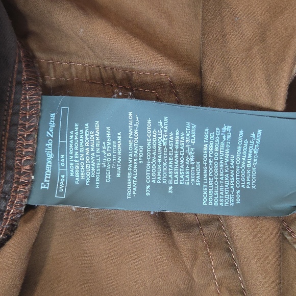 Ermenegildo Zegna 5 Pocket Premium Cotton Pants - Picture 8 of 12